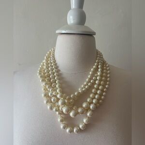 JCrew stunning chunky Pearl Necklace